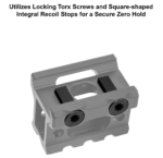 Super Slim Picatinny Riser Mount (3 slot) | UTG® - slika 7
