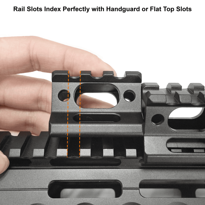 Super Slim Picatinny Riser Mount (3 slot) | UTG® - slika 9