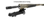 Rubber Armored Full Metal QD Bipod | UTG® - slika 12