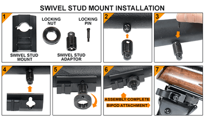 Super Duty Bipod QD | UTG® - slika 9