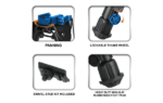 Tactical OP Bipod QD | UTG® - slika 6