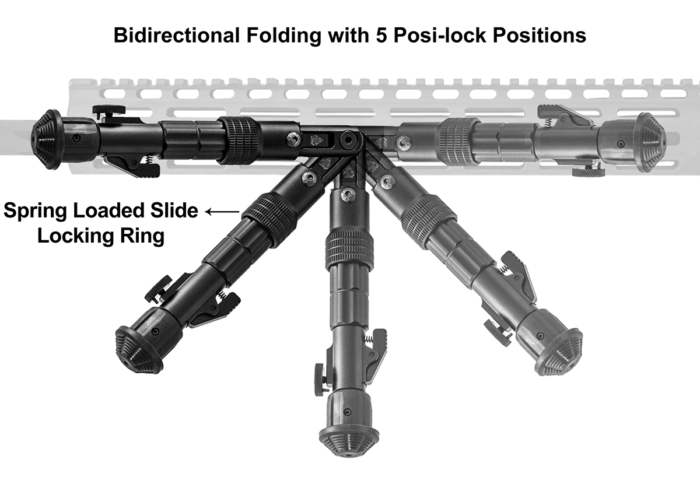 Recon Flex® Bipod (M-LOK) | UTG® - slika 4