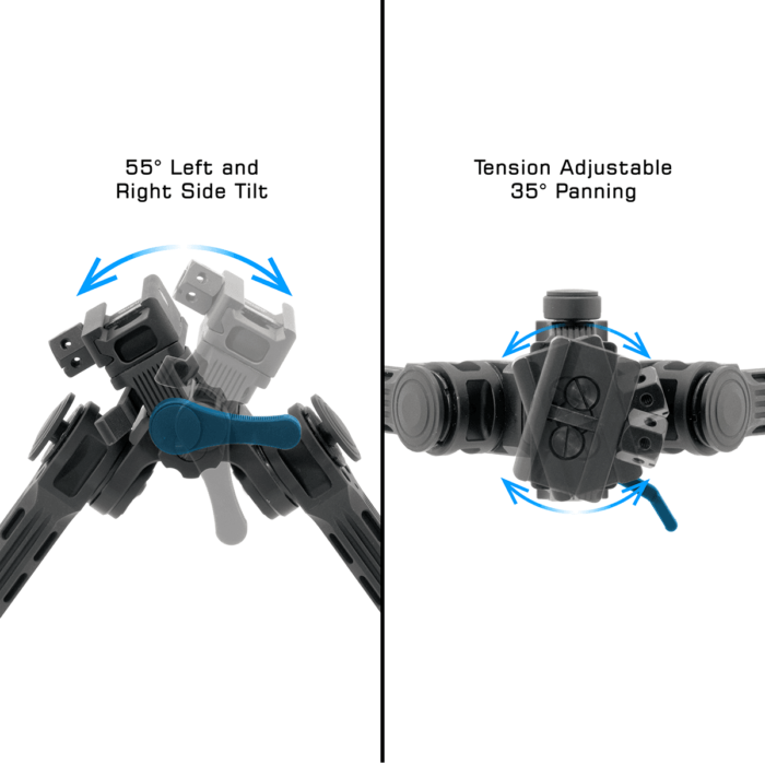 Big Bore Full Stability Bipod | UTG® - slika 6