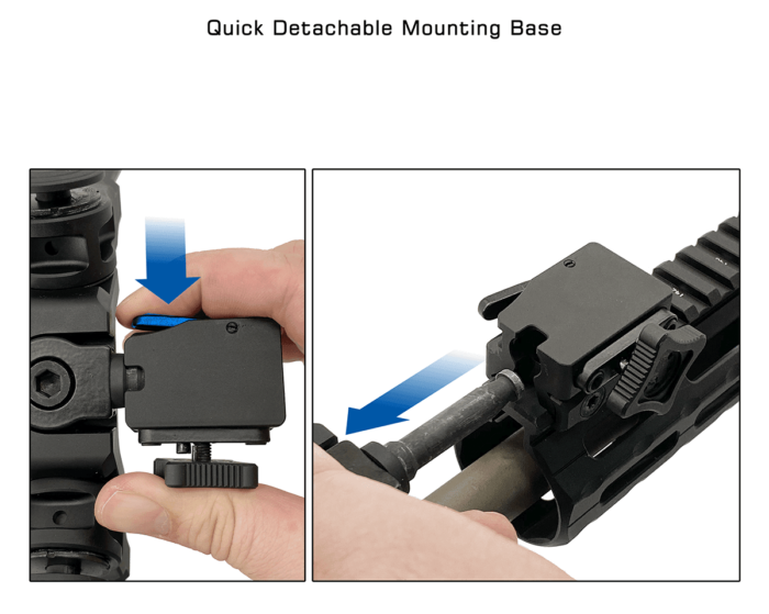Over Bore Bipod | UTG® - slika 8