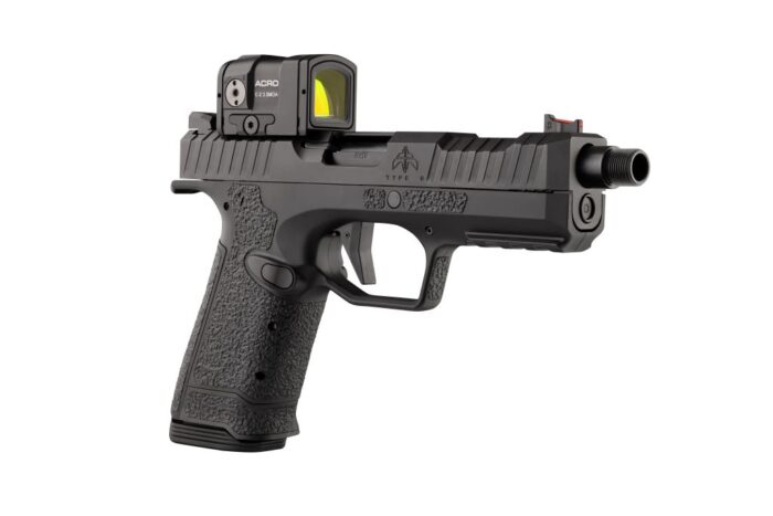 Archon Firearms TYPE B, 9mm Luger, Gen2 Grip (Black or FDE) OR  ACRO P-2/C-2), Threaded Barrel (M13,5X1 LH or 1/2x18 RH) + ACRO C-2 3,5MOA set - slika 7