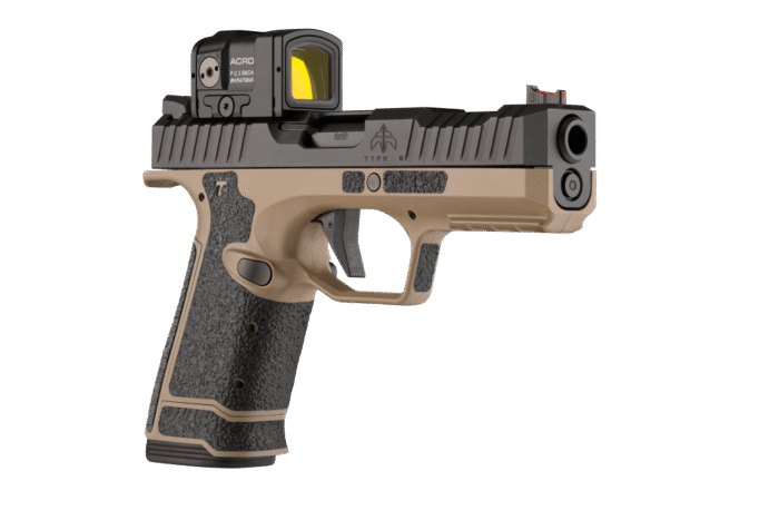 Archon Firearms TYPE B, 9mm Luger, Gen2 Grip (Black or FDE) OR (ACRO) + ACRO C-2 3,5 MOA red dot - slika 3