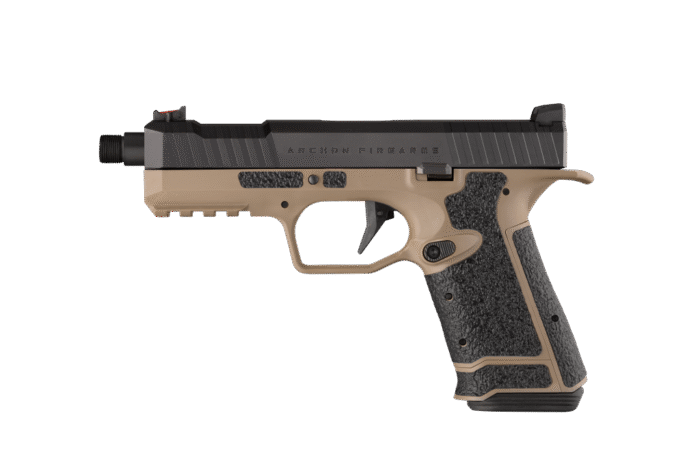 Archon Firearms TYPE B, 9mm Luger, Gen2 Grip (Black or FDE) standard, Threaded Barrel (M13,5X1 LH or 1/2x18 RH) - slika 5