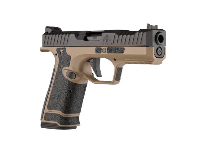 Archon Firearms TYPE B, semi automatic, 9mm Luger, black slide, GEN2 modular grip, EDGE Black grip tape, RMR Cut, standard barrel - slika 6
