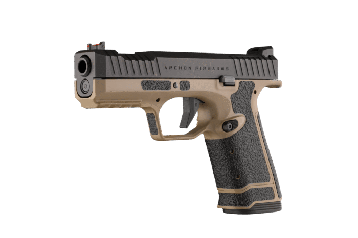 Archon Firearms TYPE B, semi automatic, 9mm Luger, black slide, GEN2 modular grip, EDGE Black grip tape, RMR Cut, standard barrel - slika 5