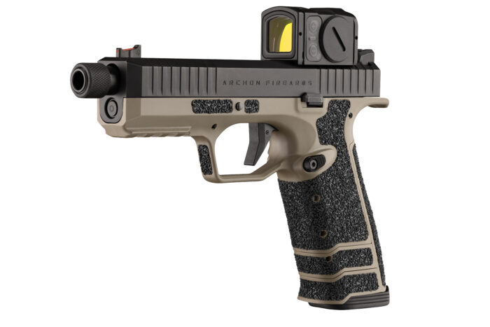 Archon Firearms TYPE D, 9mm Luger, Gen2 Grip (Black or FDE) OR (ACRO ) Threaded barrel (M13,5X1 LH or 1/2X28RH) + ACRO C-2 3,5 MOA red dot - slika 5