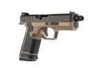 Archon Firearms TYPE D semiautomatic pistol, 9mm Luger, Black slide, GEN2 FDE modular grip, EDGE FDE grip tape, RMR cut, TB 13.5x1LH - slika 5