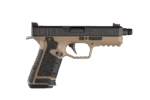 Archon Firearms TYPE D semiautomatic pistol, 9mm Luger, Black slide, GEN2 FDE modular grip, EDGE FDE grip tape, RMR cut, TB 13.5x1LH - slika 2