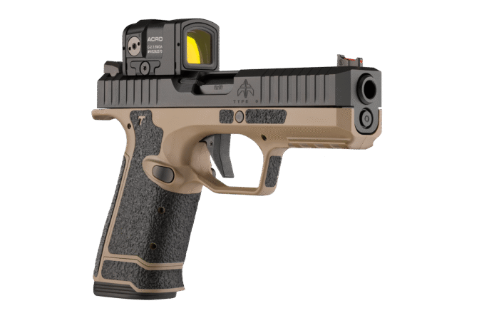 Archon Firearms TYPE D, 9mm Luger, Gen2 Grip (Black or FDE) OR (Acro) + ACRO C-2 3,5 MOA set - slika 2