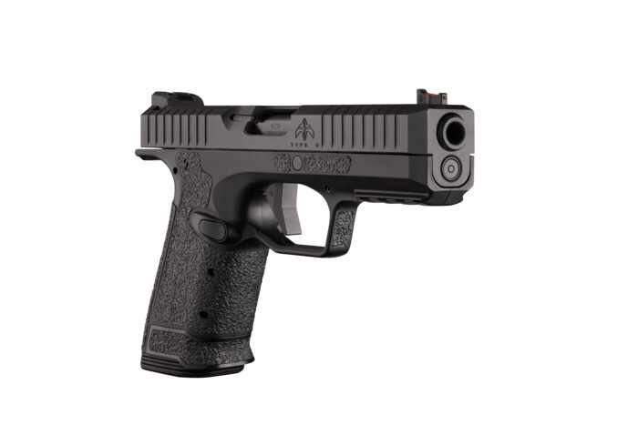 Archon Firearms TYPE D semiautomatic pistol, 9mm Luger, black slide, GEN2 modular black grip, EDGE black grip tape, RMS-C cut, std barrel - slika 2