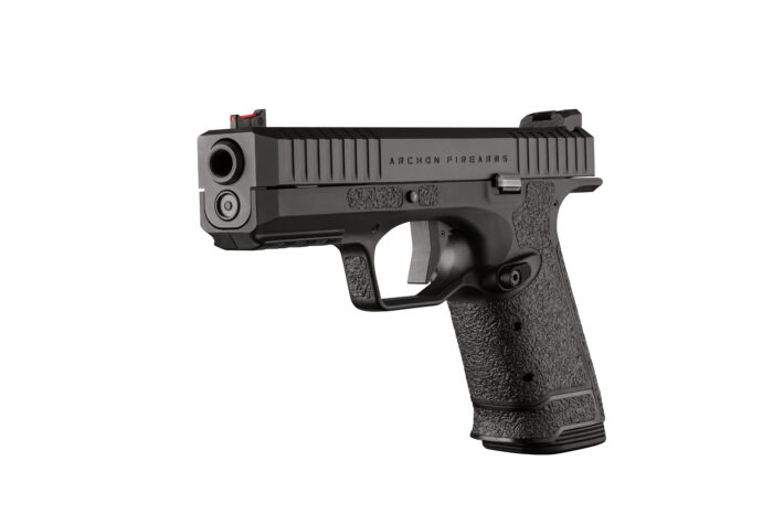 Archon Firearms TYPE D semiautomatic pistol, 9mm Luger, black slide, GEN2 modular black grip, EDGE black grip tape, RMS-C cut, std barrel - slika 4