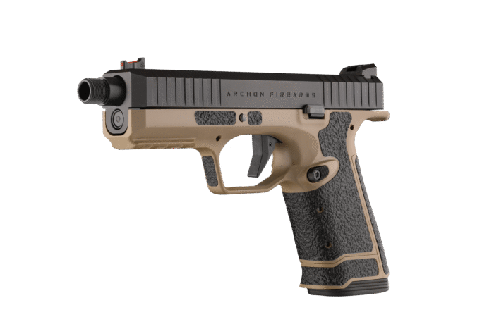 Archon Firearms TYPE D, 9mm Luger, Gen2 Grip (Black or FDE) standard Threaded barrel (M13,5X1 LH or 1/2X28RH) - slika 2