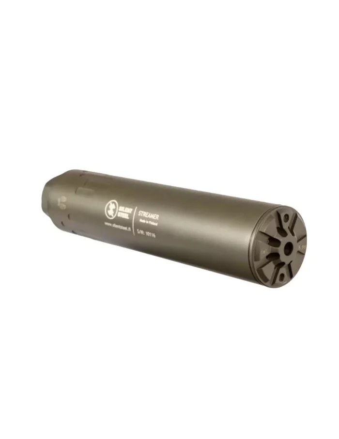 QD Flow Streamer (different QD types) | Silent Steel, Body Material - Stainless Steel, Caliber - 7.62, Color - Black, QD Type - QDL - slika 2