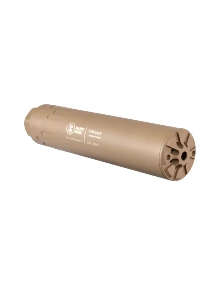 QD Flow Streamer (different QD types) | Silent Steel, Body Material - Stainless Steel, Caliber - 7.62, Color - Black, QD Type - QDL - slika 3