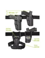 BGs Malin holster: GLOCK/Delta + Holosun PID - slika 4