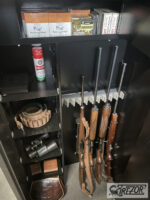 Gun safe Trezor Alpha 10M (10 rifles with a side shelf and shorter ammo box for long rifles) - slika 3