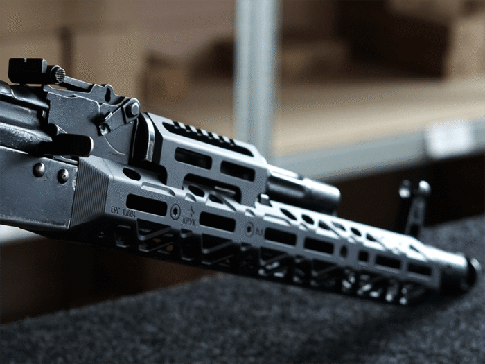 KRUK "Long handguard with short gas tube cover and M-LOK interface for hunting rifles FORT-201, FORT-202, FORT-205, MKM-072, Saiga." - slika 25