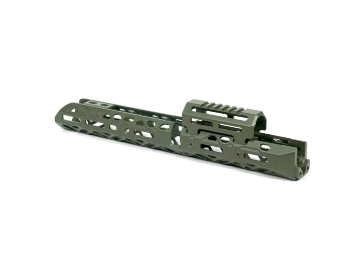 KRUK "Long handguard with short gas tube cover and M-LOK interface for hunting rifles FORT-201, FORT-202, FORT-205, MKM-072, Saiga." - slika 18