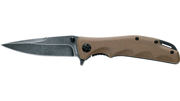 FOXEDGE Mandatory Fun Folding Knife coyote tan - slika 1