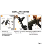 UTG PRO® AK Quad Rail Handguard, for Yugo M70 - slika 3