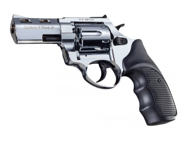 revolver r2 1 Pištola Alarm Zoraki R2 3" 9mm Shiny Chrome - slika 1
