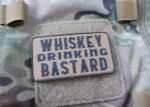Patch JTG 3D PVC Whiskey Drinking Bastard - slika 2