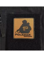 PT Logo PVC patch | Black/Coyote