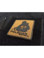 PT Logo PVC patch | Black/Coyote - slika 4