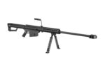 Barrett, 82A1, Semi-automatic, 50BMG, 29" Fluted Barrel, Cerakote Finish, Black - slika 2