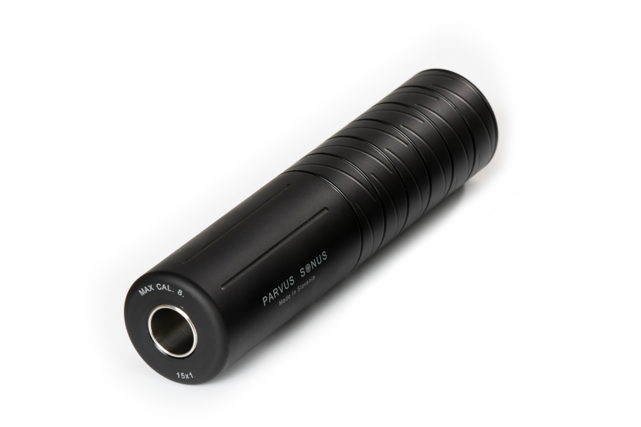 0008 Silencer PARVUS SONUS over barrel PS 50/34 Cal. 30 -15x1 - slika 1