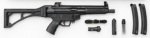 Polavtomatska puška MAC5 MP5, 9x19